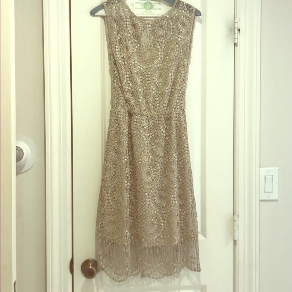 Alice and Olivia Gray Evening Dress- XS